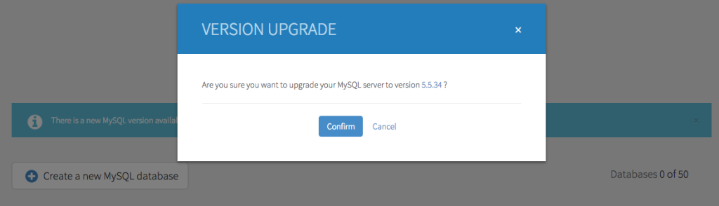 mysql version upgrade 04